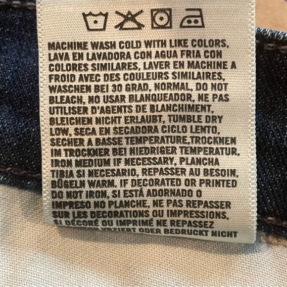 Citizens Of Humanity Dani Cropped Straight Leg Jeans Size 26 - Picture 12 of 13